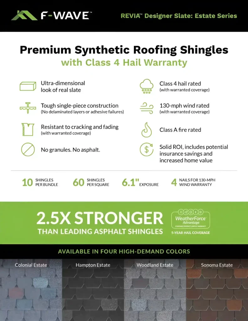 synthetic roofing shingles