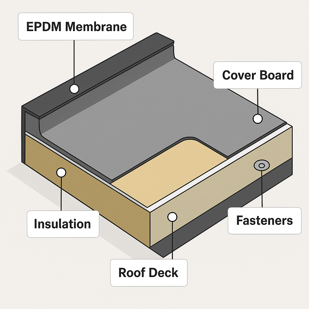 EPDM Roof Diagram